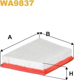 WIX Filters WA9837 - Φίλτρο αέρα www.parts5.com