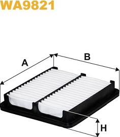 WIX Filters WA9821 - Zracni filter www.parts5.com