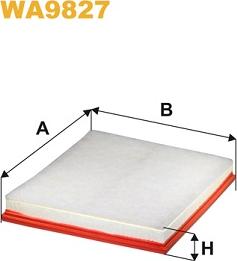 WIX Filters WA9827 - Air Filter www.parts5.com