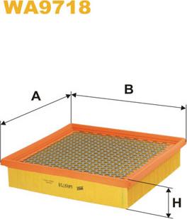 WIX Filters WA9718 - Filtre à air parts5.com