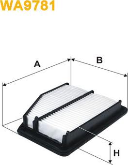 WIX Filters WA9781 - Filtru aer www.parts5.com