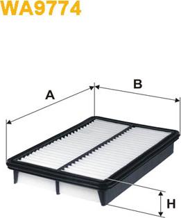 WIX Filters WA9774 - Air Filter www.parts5.com