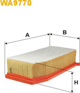 WIX Filters WA9770 - Air Filter parts5.com