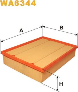 WIX Filters WA6344 - Filter za vazduh www.parts5.com
