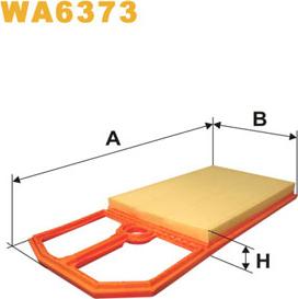 WIX Filters WA6373 - Zracni filter www.parts5.com