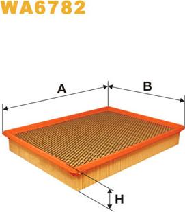 WIX Filters WA6782 - Filtro de aire www.parts5.com