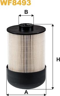 WIX Filters WF8493 - Üzemanyagszűrő www.parts5.com