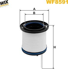 WIX Filters WF8591 - Fuel filter www.parts5.com