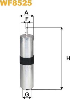 WIX Filters WF8525 - Fuel filter www.parts5.com