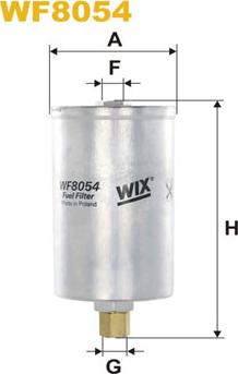 WIX Filters WF8054 - Filtru combustibil www.parts5.com