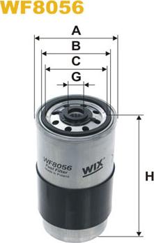 WIX Filters WF8056 - Kütusefilter www.parts5.com