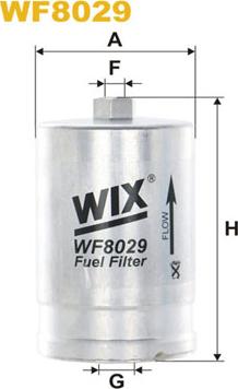 WIX Filters WF8029 - Filtre à carburant www.parts5.com