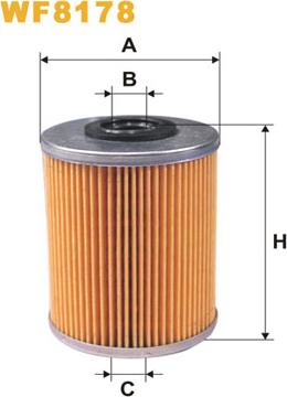 WIX Filters WF8178 - Yakıt filtresi www.parts5.com