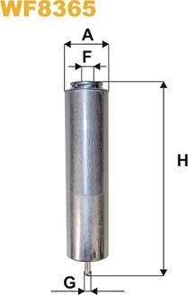 WIX Filters WF8365 - Filtru combustibil www.parts5.com