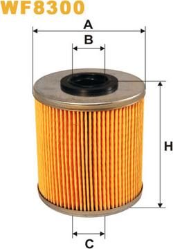 WIX Filters WF8300 - Топливный фильтр www.parts5.com