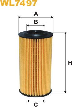 WIX Filters WL7497 - Filter za ulje www.parts5.com