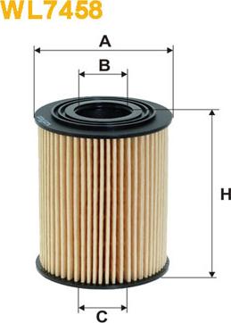 WIX Filters WL7458 - Oil Filter www.parts5.com