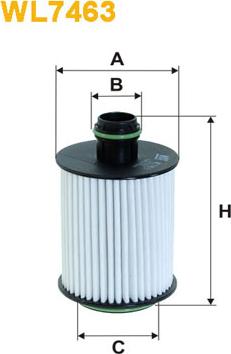 WIX Filters WL7463 - Oil Filter www.parts5.com