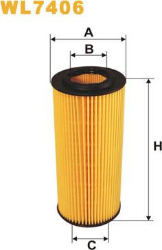 WIX Filters WL7406 - Oil Filter www.parts5.com