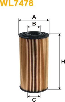 WIX Filters WL7478 - Õlifilter www.parts5.com