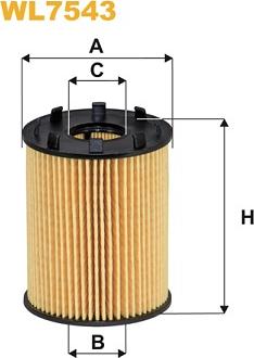 WIX Filters WL7543 - Olajszűrő www.parts5.com