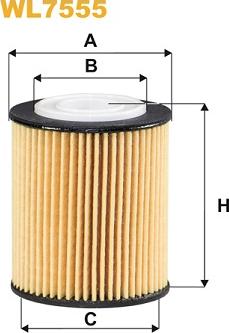 WIX Filters WL7555 - Oil Filter www.parts5.com