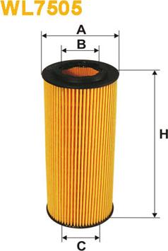 WIX Filters WL7505 - Filtru ulei www.parts5.com