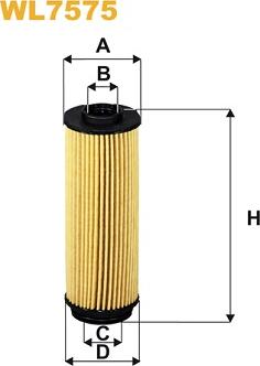 WIX Filters WL7575 - Oil Filter www.parts5.com