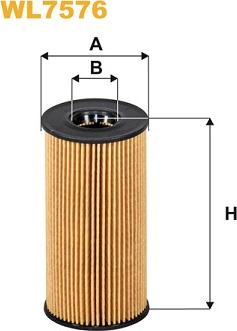 WIX Filters WL7576 - Маслен филтър www.parts5.com