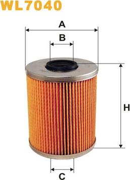 WIX Filters WL7040 - Oil Filter www.parts5.com