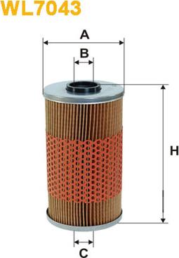 WIX Filters WL7043 - Φίλτρο λαδιού www.parts5.com