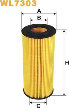 WIX Filters WL7303 - Öljynsuodatin www.parts5.com