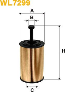 WIX Filters WL7299 - Oil Filter parts5.com