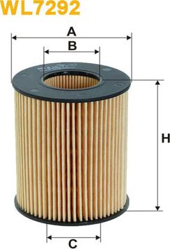 WIX Filters WL7292 - Filtar za ulje www.parts5.com