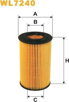 WIX Filters WL7240 - Filtru ulei www.parts5.com