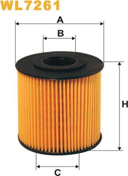 WIX Filters WL7261 - Oil Filter www.parts5.com