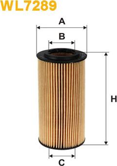 WIX Filters WL7289 - Olejový filtr www.parts5.com