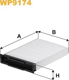 WIX Filters WP9174 - Filtre, air de l'habitacle www.parts5.com