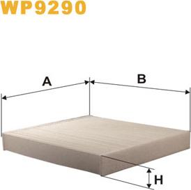 WIX Filters WP9290 - Filtru, aer habitaclu www.parts5.com