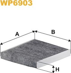 WIX Filters WP6903 - Filter, interior air www.parts5.com