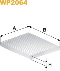 WIX Filters WP2064 - Filter vnútorného priestoru www.parts5.com