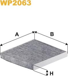 WIX Filters WP2063 - Filter, interior air parts5.com