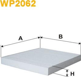 WIX Filters WP2062 - Filtro, aire habitáculo www.parts5.com