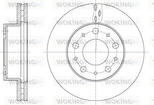 Meyle 215 521 0021 - Disc frana www.parts5.com