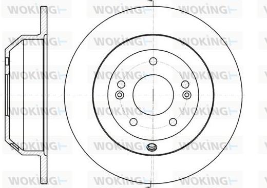 Kamoka 103182 - Brake Disc www.parts5.com