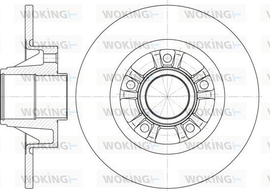 Remsa 6733.20 - Тормозной диск www.parts5.com