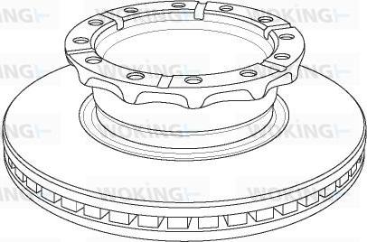 Beral BCR173A - Kočni disk www.parts5.com