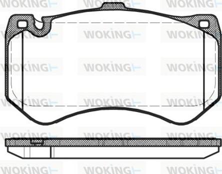 Mercedes-Benz A0004203402 - Fren balata seti, diskli fren www.parts5.com