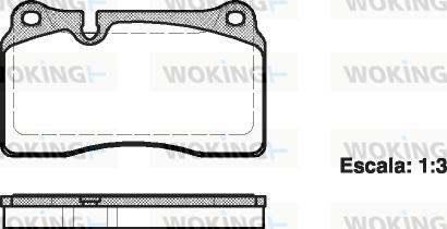 GMC 2409801 - Juego de pastillas de freno www.parts5.com