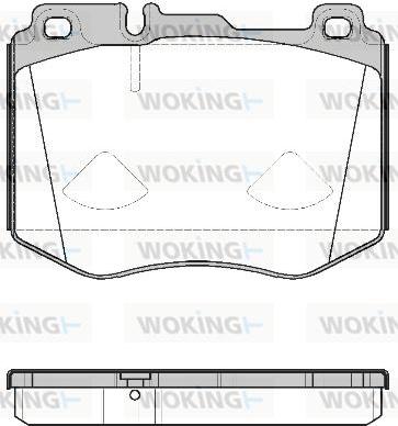 Mercedes-Benz A 000 420 96 03 - Set placute frana,frana disc www.parts5.com